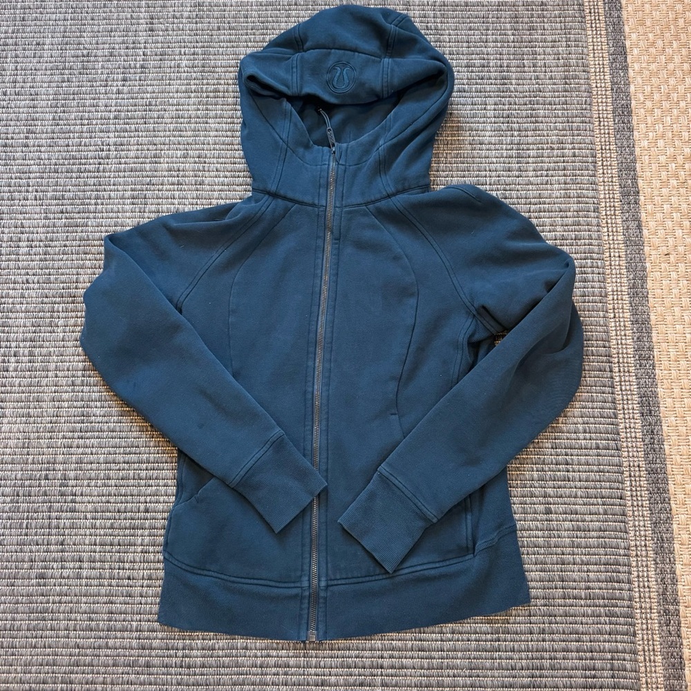 lululemon athletica Deep Teal Full-Zip Hooded Sweatshirt